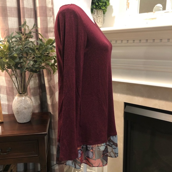 LOGO Lori Goldstein XS Long Sleeve Top - Picture 11 of 12